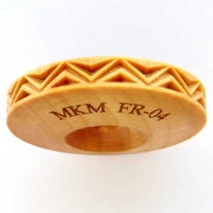 MKM Finger Roller Fancy Zig Zag FR004