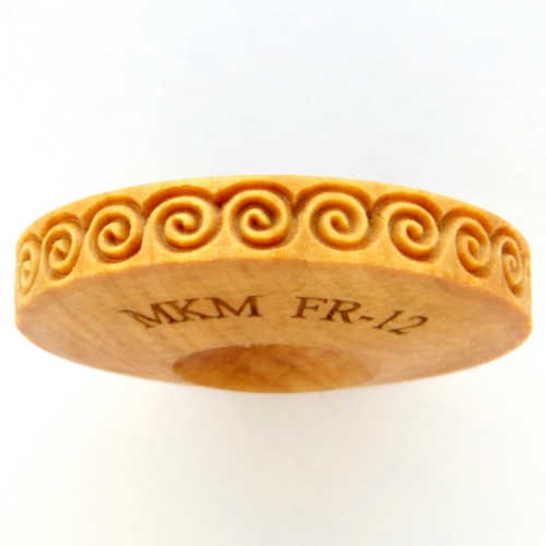 MKM Finger Roller Greek Key Spiral FR012