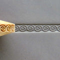 MKM Finger Roller Greek Key Spiral FR012