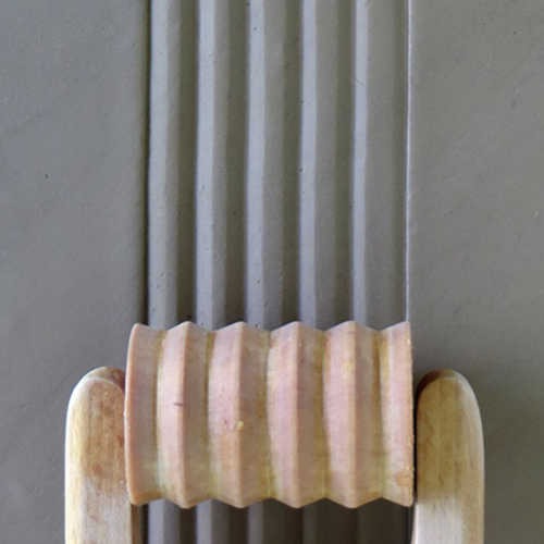 MKM Roller Lg. Slanted Grooves RL104