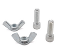Stainless Bat Pin Set - 1"