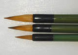 Brush, Set - Student, Wolf Hair