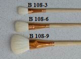 Brush, Mop Small #6 - Goat Hair