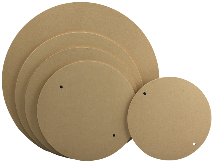 12" Round Medex Bat 1/4" thick