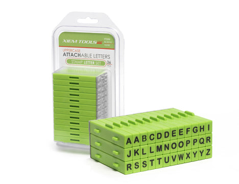 Xiem, Uppercase Stamp Set