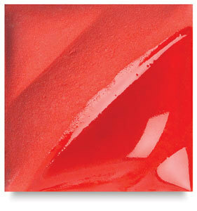 Amaco LG Non-Toxic Gloss Glaze- 1 Pint- Brilliant Red